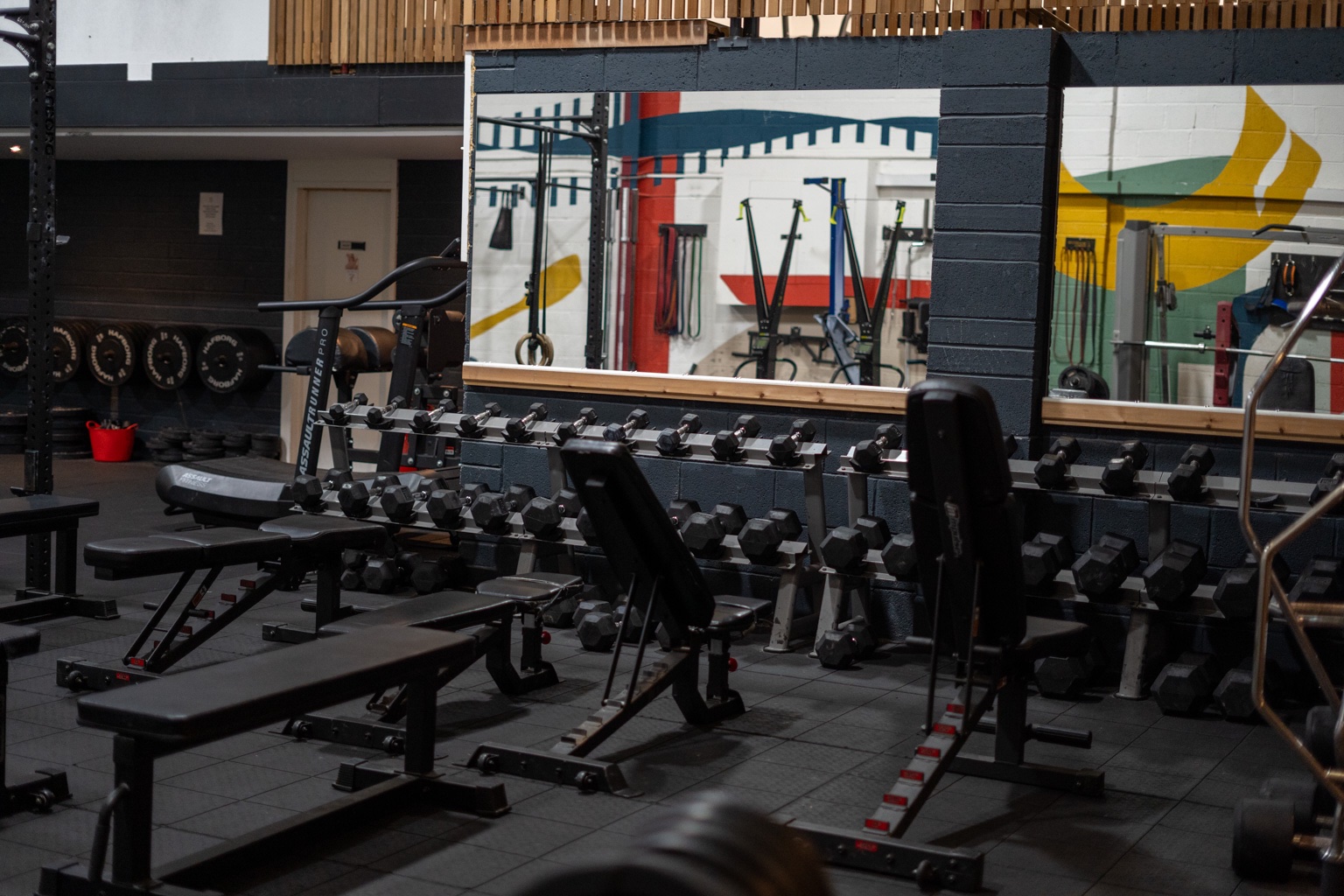 Strength equipment at Motion Gym Saltash